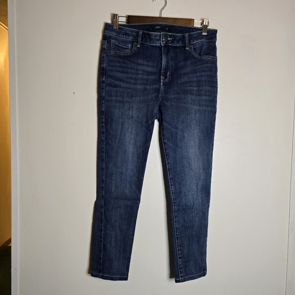 Simply Vera Wang Denim Cropped Jeans Size 8